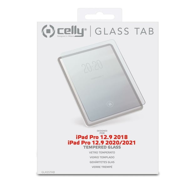 Celly GLASSTAB Kirkas näytönsuoja Apple 1 kpl