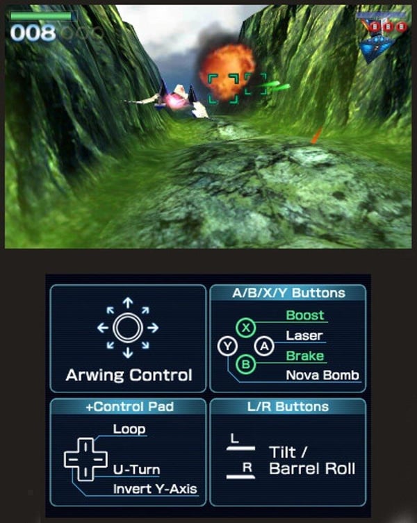 Nintendo Star Fox 64 3D - Selects Engelska, Franska, Italienska, Nederländska, Portugisiska, Ryska Nintendo 3DS