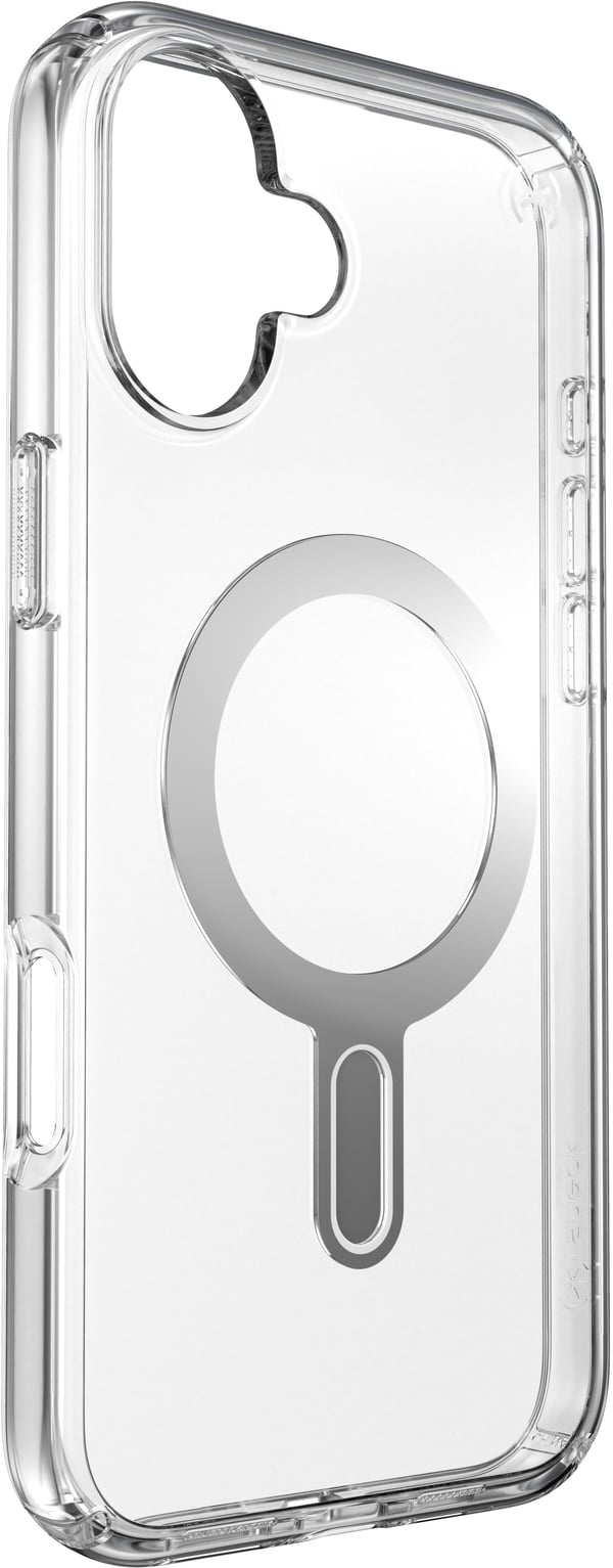Speck Presidio Perfect-Clear ClickLock & MagSafe til iPhone 16 Plus gennemsigtig