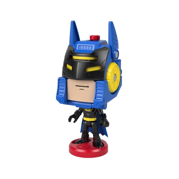 Fisher-Price Imaginext DC Super Friends Head Shifters Batman & Batmobile