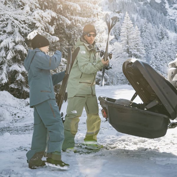 Thule Arcos box L Holder til vintersport Sort