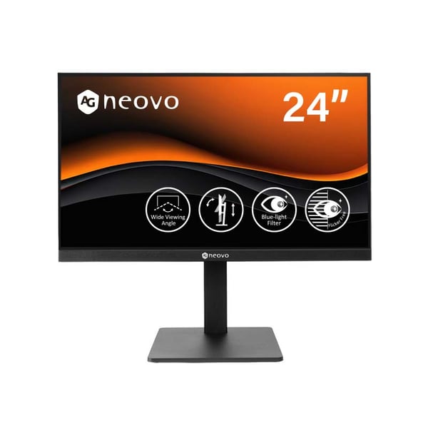 AG Neovo LH2404 computerskærm 60,5 cm (23.8") 1920 x 1080 pixel Fuld HD LCD Sort AG Neovo LH2404 computerskærm 60,5 cm (23.8") 1920 x 1080 pixel Fuld HD LCD Sort