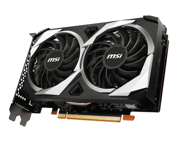 MSI MECH RADEON RX 6500 XT 2X 4G OC grafikkort AMD 4 GB GDDR6