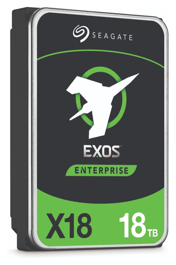 Seagate Exos X18 interna hårddiskar 18 TB 7200 RPM 256 MB 3.5" Serial ATA III