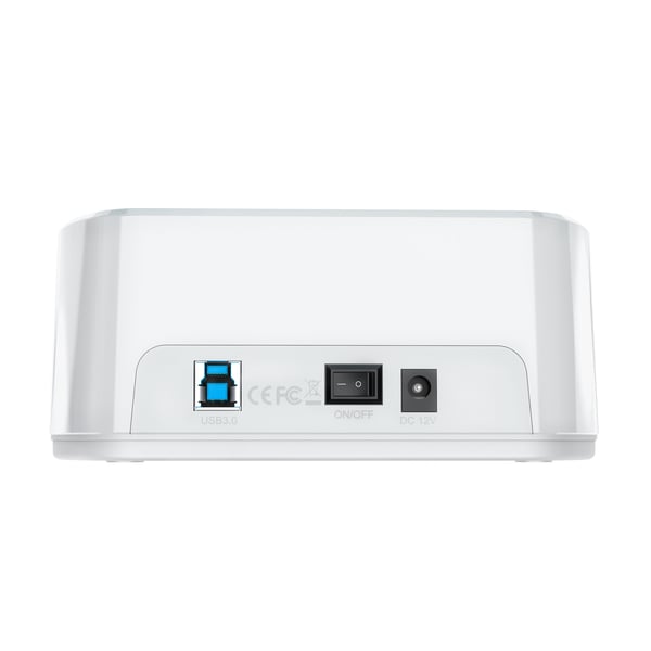 AISENS ASDS-D02W drev dockingstation USB 3.2 Gen 1 (3.1 Gen 1) Type-B Hvid