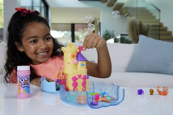 Polly Pocket BUBBLE AQUARIUM Playset