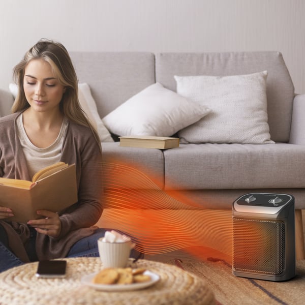Rowenta Mini Excel SO9261 inomhus Svart 1800 W Elektrisk värmefläkt