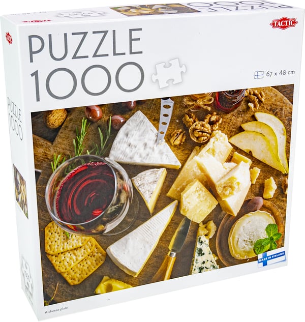 Tactic Lovers A cheese plate Kuviopalapeli 1000 kpl Ruoka & juomat