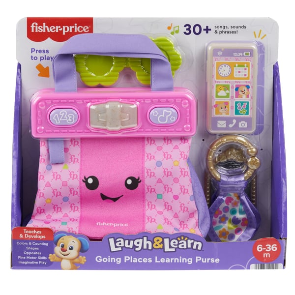 Fisher-Price Laugh & Learn Going Places Learning Purse