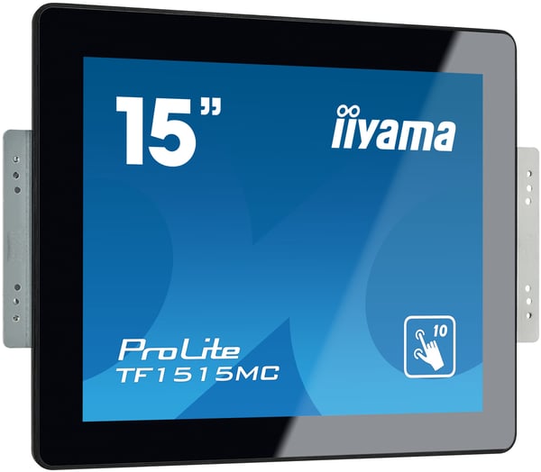iiyama TF1515MC-B2 computerskærm 38,1 cm (15") 1024 x 768 pixel XGA LED Berøringsskærm Sort