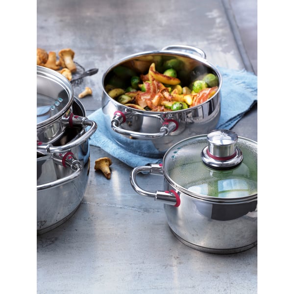 WMF Quality One 0774046380 pann- och grytset 4 styck