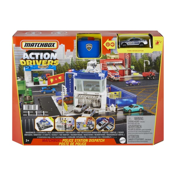Matchbox Matchbox-politistation, legesæt
