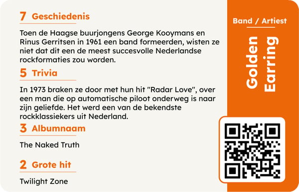 Asmodee Remember the Music Remember the Music Holland ed. van Eigen Bodem Brætspil Fest
