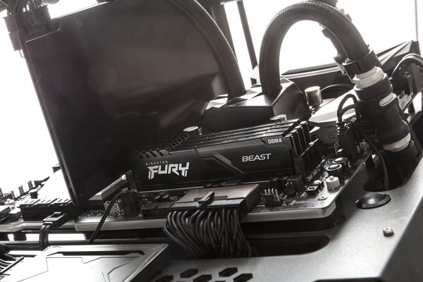 Kingston Technology FURY Beast 32GB 3200MT/s DDR4 CL16 DIMM (Sæt med 2) Black