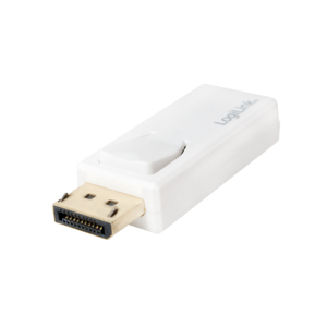 LogiLink CV0100 kabel kønsskifter DisplayPort HDMI Hvid