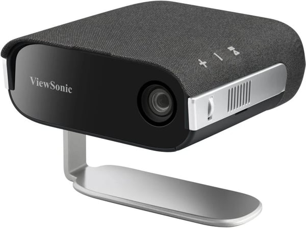 Viewsonic M1X dataprojekter Projektor med kort projiceringsafstand LED WVGA (854x480) Sort, Sølv