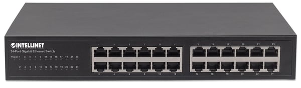 Intellinet 561273 nätverksswitchar Gigabit Ethernet (10/100/1000) Svart