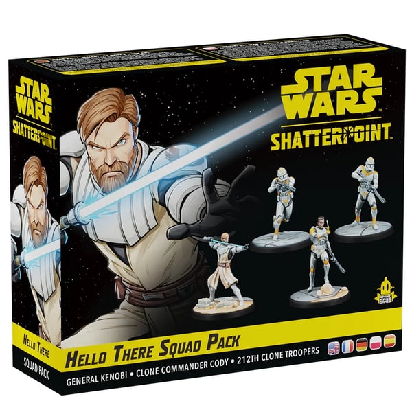 Asmodee Star Wars Shatterpoint - Hello There: General Obi-Wan Kenobi Squad Pack Figur