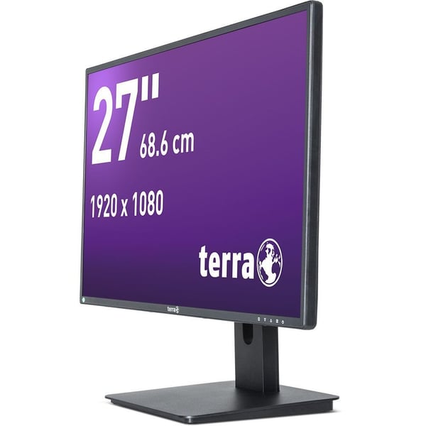TERRA LCD/LED 2756W PV V4 schwarz GREENLINE PLUS tietokoneen litteä näyttö 68,6 cm (27") 1920 x 1080 pikseliä Full HD Musta