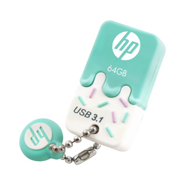 HP x778w USB-nøgle 64 GB USB Type-A 3.2 Gen 1 (3.1 Gen 1) Grøn, Hvid