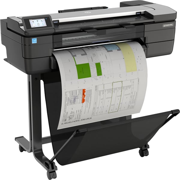 HP Designjet T830 24"-multifunktionsprinter