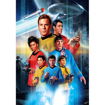 Clementoni Star Trek Puslespil 500 stk Tegneserier