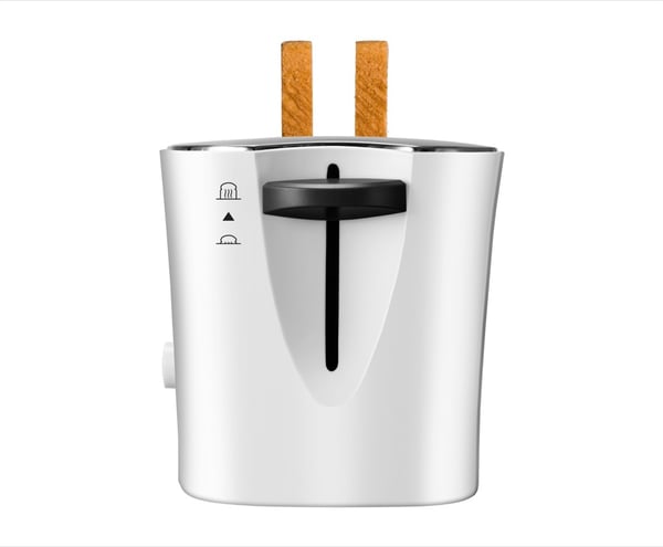 Unold Design Dual 4 viipale(i)ta 1350 W Musta, Valkoinen
