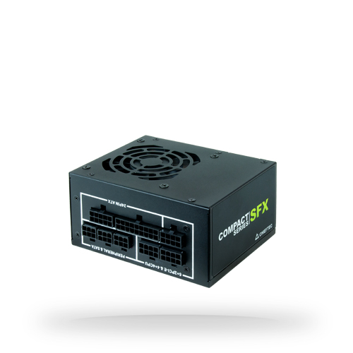 Chieftec CSN-650C virtalähdeyksikkö 650 W 20+4 pin ATX SFX Musta