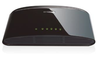 D-Link DES-1005D Hallitsematon Fast Ethernet (10/100) Musta