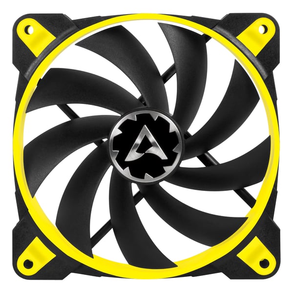 ARCTIC BioniX F120 Datorväska Fan 12 cm Svart, Gul 1 styck