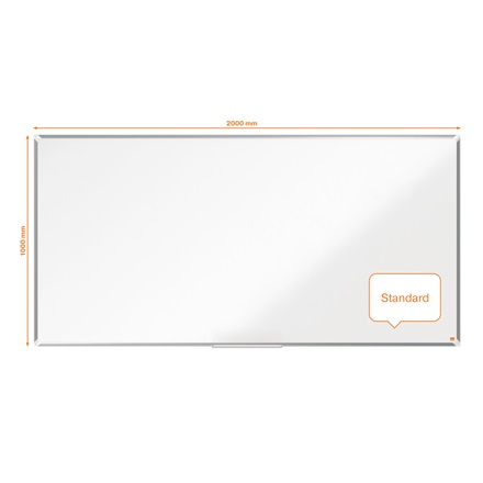 Nobo Premium Plus stål magnetisk whiteboard 200x100cm