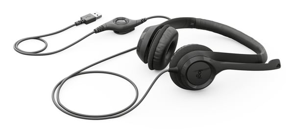 Logitech H390 USB Kuulokkeet Langallinen Pääpanta Puhelut/Musiikki USB A-tyyppi Musta