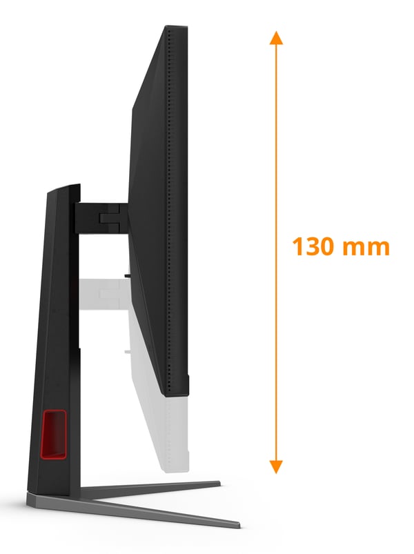 AOC G4 U27G4XM computerskærm 68,6 cm (27") 3840 x 2160 pixel 4K Ultra HD LED Sort, Rød