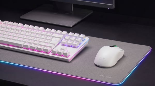 Mars Gaming MMWELITEW mus Spil Højre hånd Bluetooth Optisk 20000 dpi