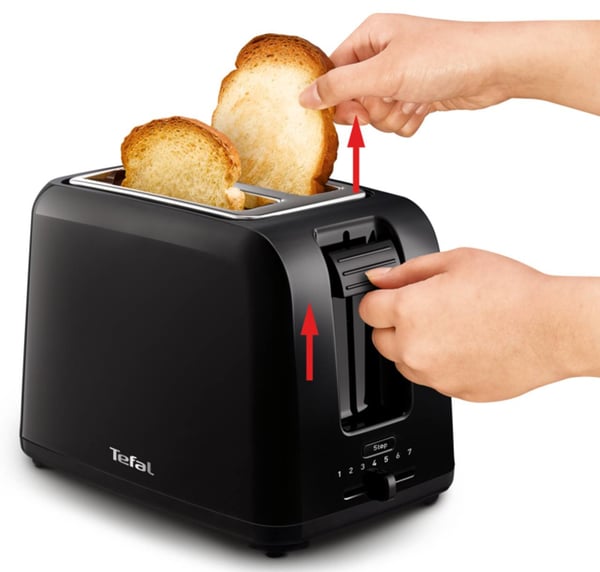 Tefal TT1A28 7 2 skive(r) 800 W Sort