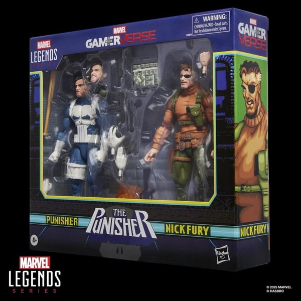 Marvel Legends Series Gamerverse Punisher & Nick Fury