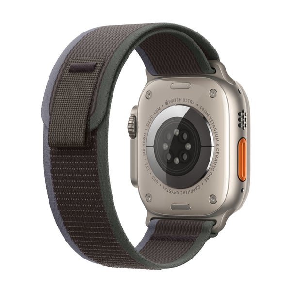 Apple Watch Ultra 2 OLED 49 mm Digitaalinen 410 x 502 pikseliä Kosketusnäyttö 4G Titaani GPS (satelliitti)