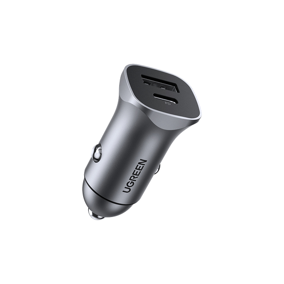 Ugreen 30780 mobilladdare Universal Svart Cigarr tändare Snabb laddning Automatisk