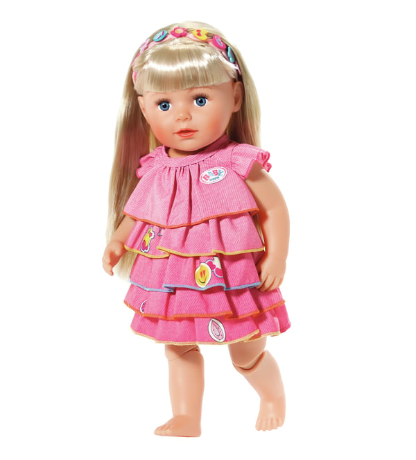 BABY born Summerdress Set w Pins Nuken vaatesetti