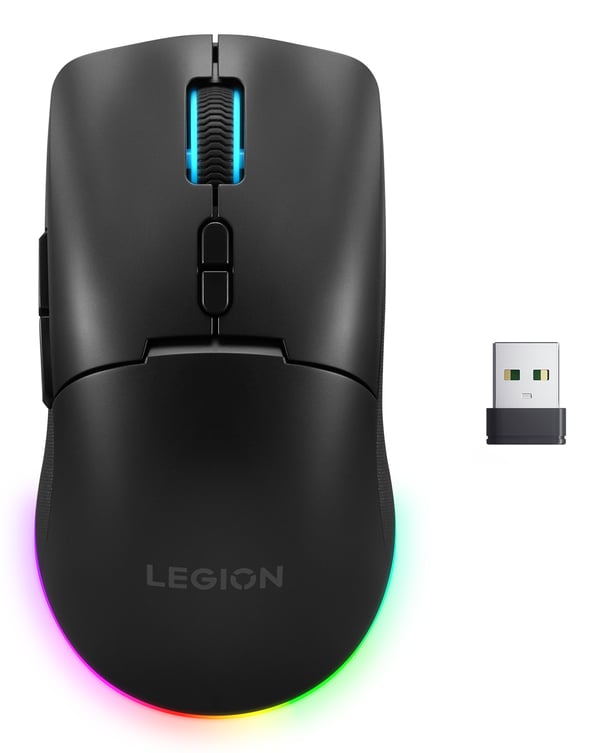 Lenovo Legion M220 hiiri Pelaaminen Molempikätinen RF Wireless + Bluetooth + USB Type-C Optinen 5000 DPI