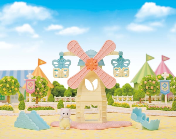 Sylvanian Families Baby Vindmølle med figur
