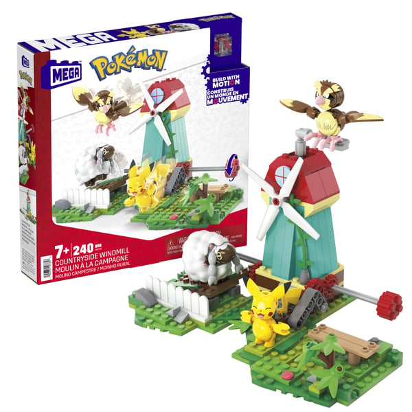 MEGA Pokémon Vindmølle på landet