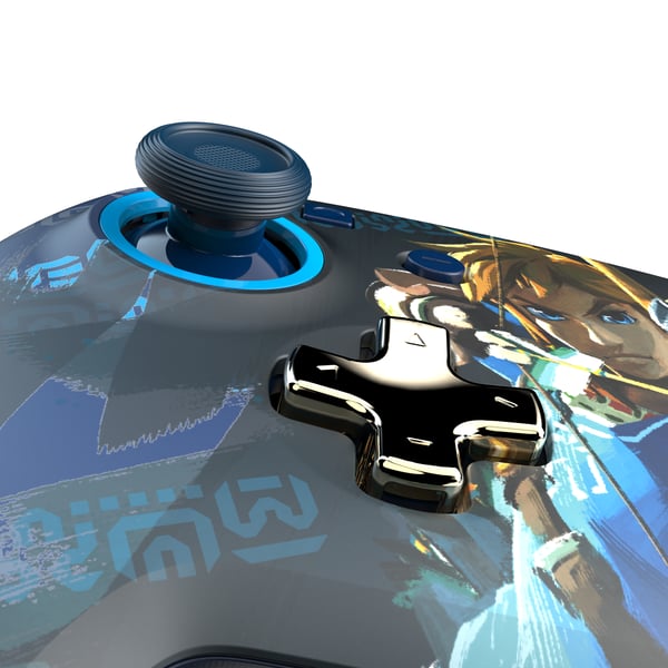 PDP REMATCH GLOW Multifärg Spelplatta Analog / Digital Nintendo Switch, Nintendo Switch OLED