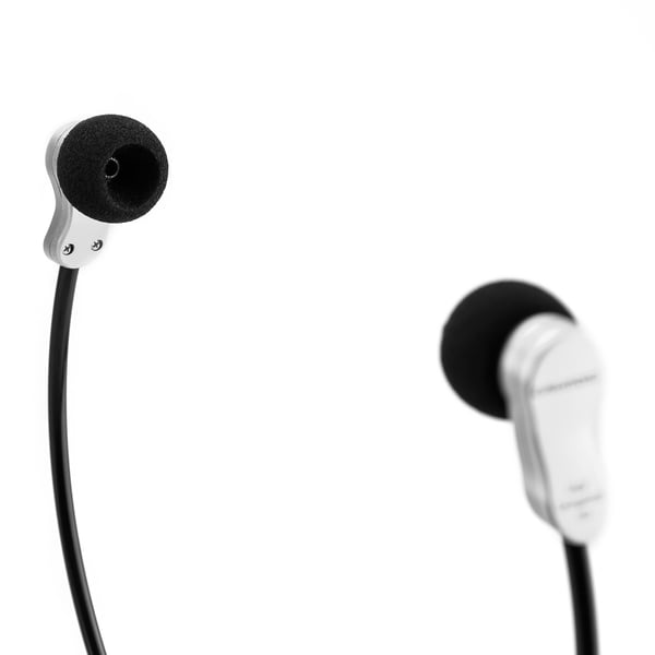 Grundig Swingphone 568 Hörlurar Kabel Under hakan Svart, Silver