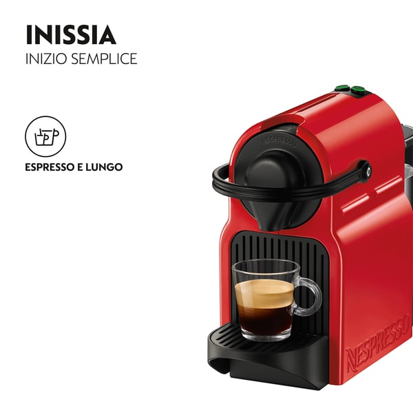 Krups Nespresso Inissia Ruby Red XN1005