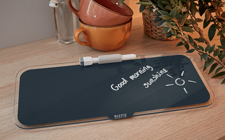 Leitz Cosy skrivebordsblok i glas