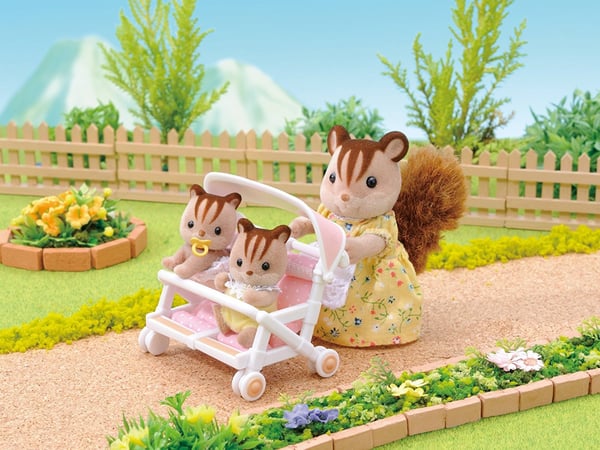 Sylvanian Families Kaksostenrattaat