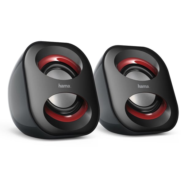 Hama Sonic Mobil 183 Musta, Punainen Langallinen 3 W Hama Sonic Mobil 183 Musta, Punainen Langallinen 3 W