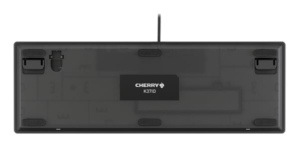 CHERRY K37ID tangentbord Industriell USB QWERTZ tyska Svart