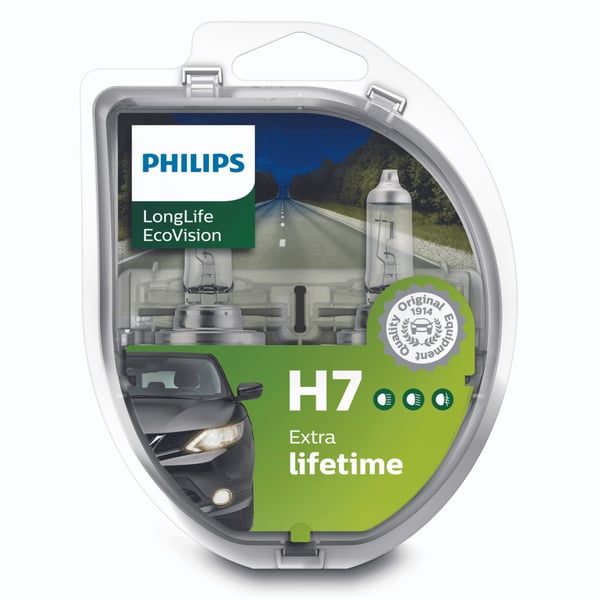 Philips LongLife EcoVision 12972LLECOS2 Længere levetid